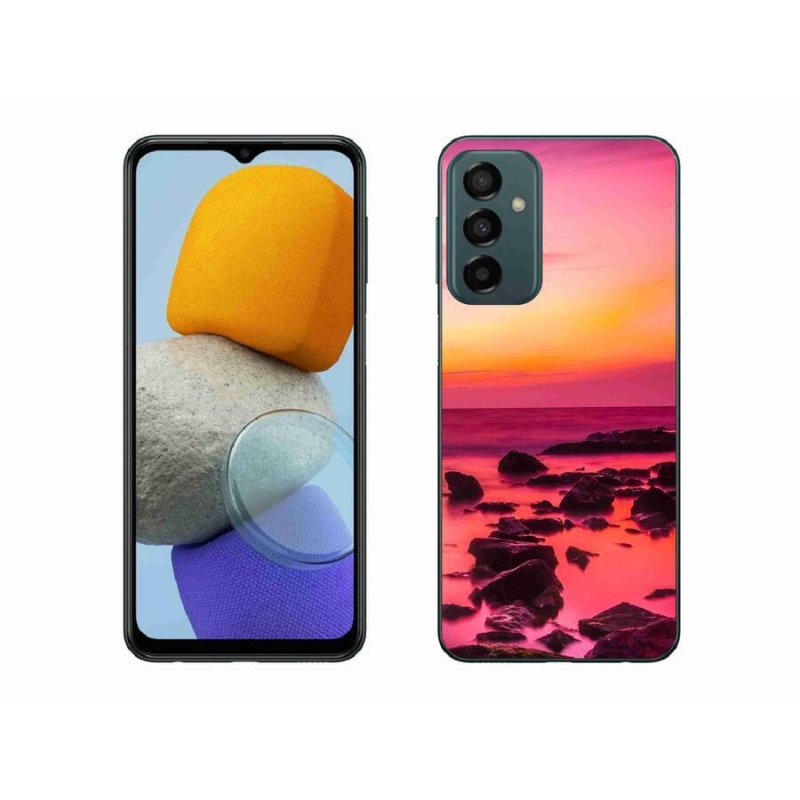 Gelový kryt mmCase na mobil Samsung Galaxy M23 5G - moře a záře