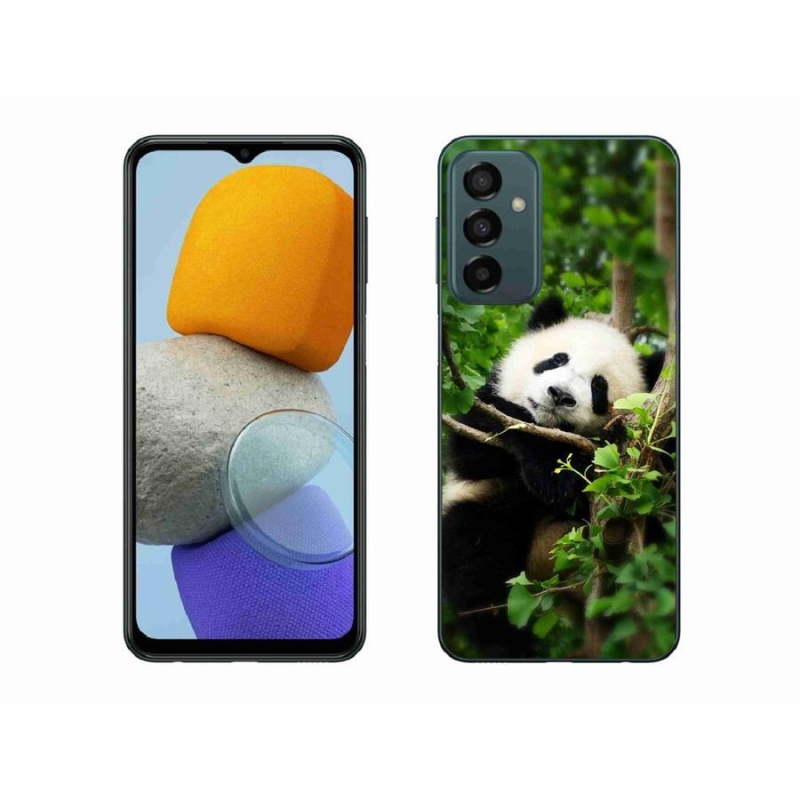 Gelový kryt mmCase na mobil Samsung Galaxy M23 5G - panda