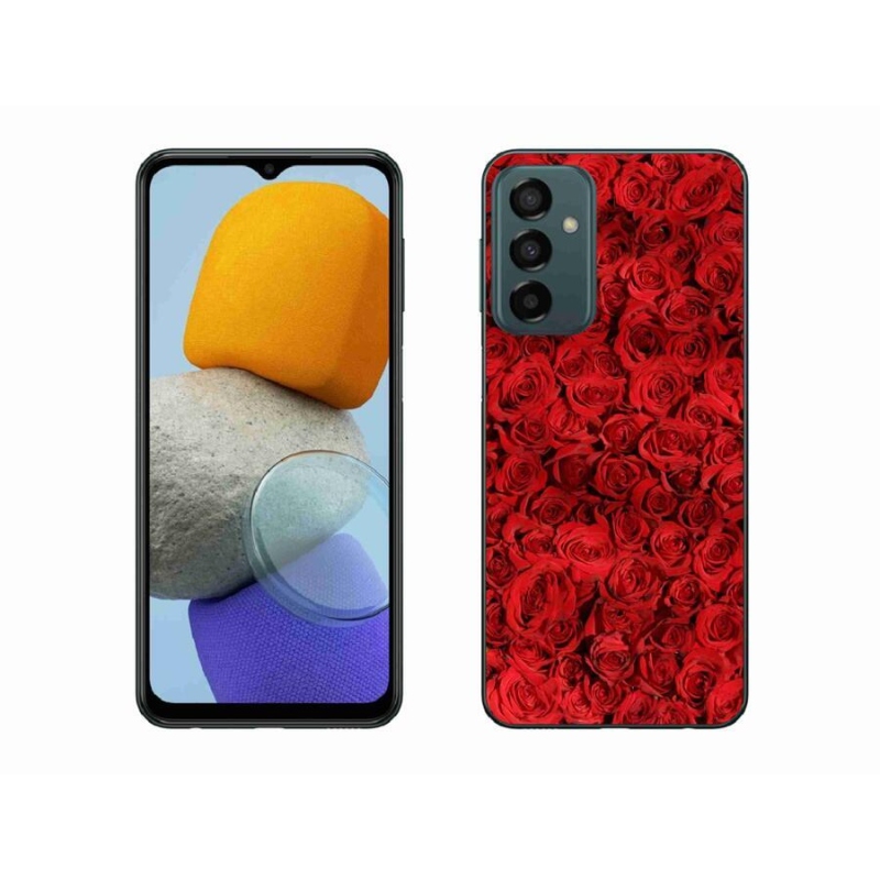 Gelový kryt mmCase na mobil Samsung Galaxy M23 5G - růže