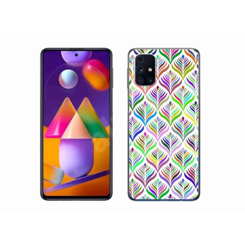 Gelový kryt mmCase na mobil Samsung Galaxy M31s - abstrakt 15