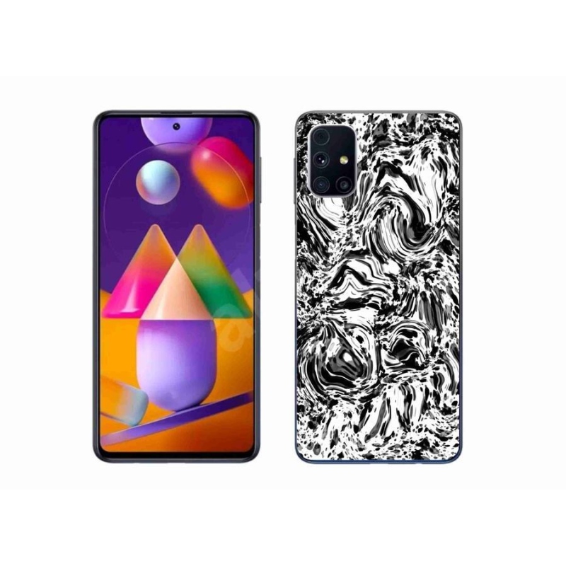 Gelový kryt mmCase na mobil Samsung Galaxy M31s - abstrakt 4