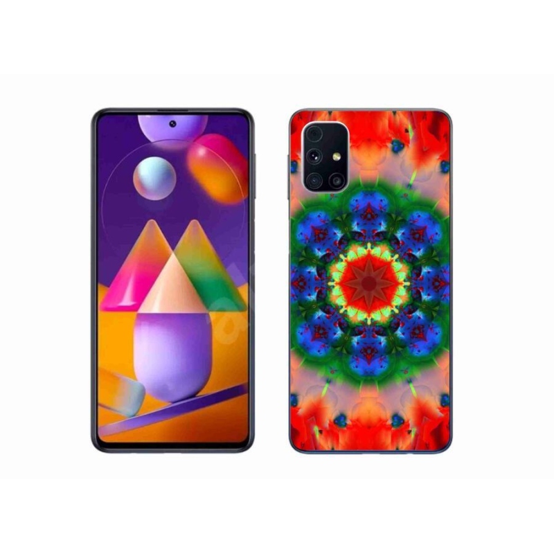 Gelový kryt mmCase na mobil Samsung Galaxy M31S - abstrakt 5