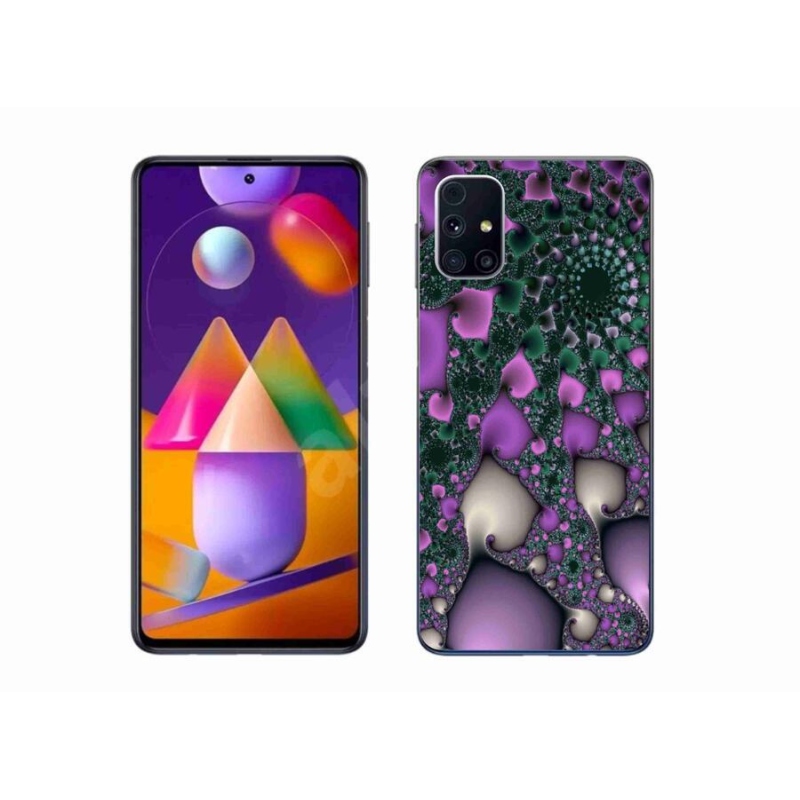 Gelový kryt mmCase na mobil Samsung Galaxy M31S - abstrakt 7