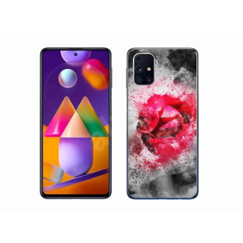 Gelový kryt mmCase na mobil Samsung Galaxy M31s - abstrakt 9
