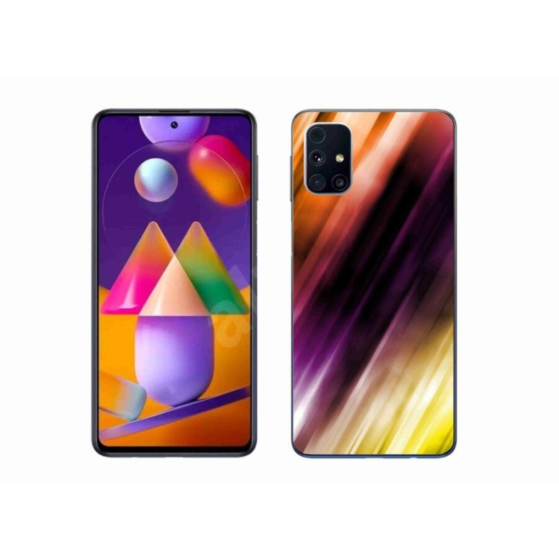 Gelový kryt mmCase na mobil Samsung Galaxy M31s - abstraktní vzor 5