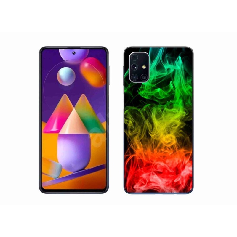 Gelový kryt mmCase na mobil Samsung Galaxy M31s - abstraktní vzor 7
