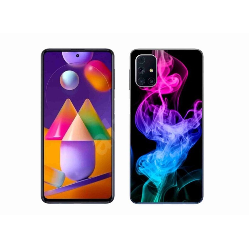 Gelový kryt mmCase na mobil Samsung Galaxy M31s - abstraktní vzor 8