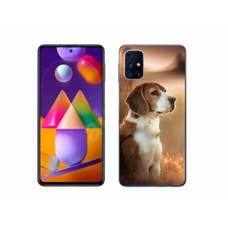 Gelový kryt mmCase na mobil Samsung Galaxy M31s - bígl