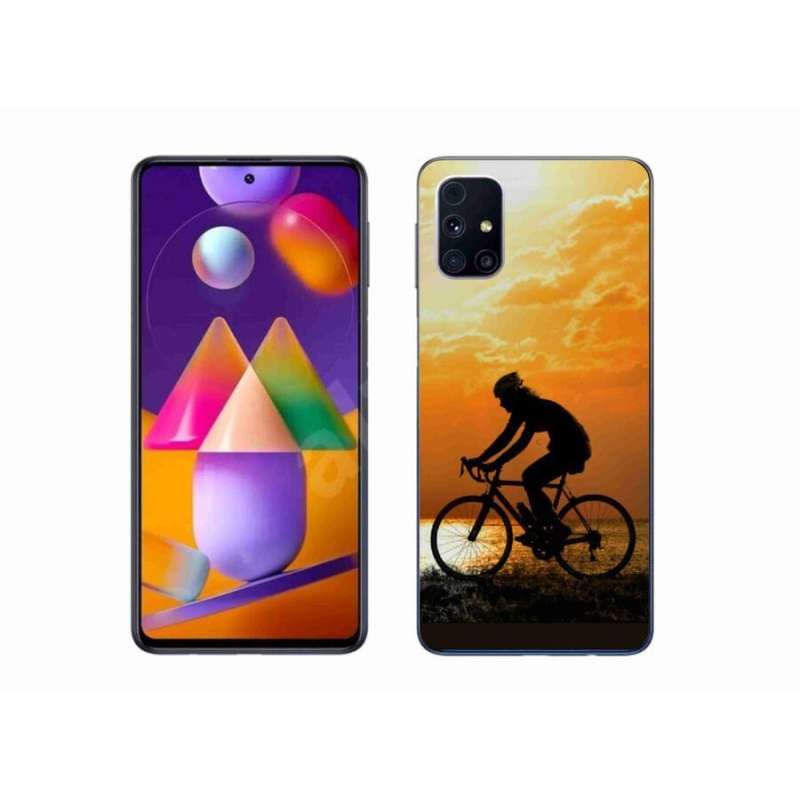 Gelový kryt mmCase na mobil Samsung Galaxy M31s - cyklovýlet