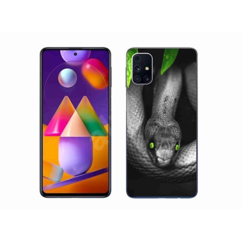 Gelový kryt mmCase na mobil Samsung Galaxy M31S - had