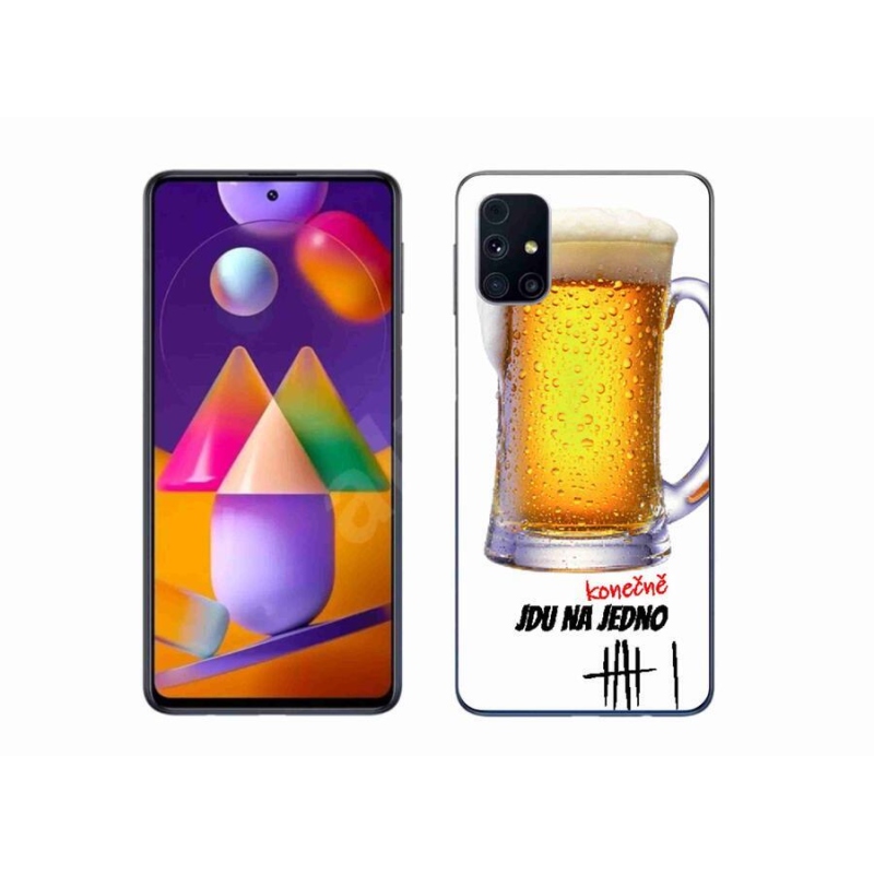 Gelový kryt mmCase na mobil Samsung Galaxy M31s - jdu na jedno