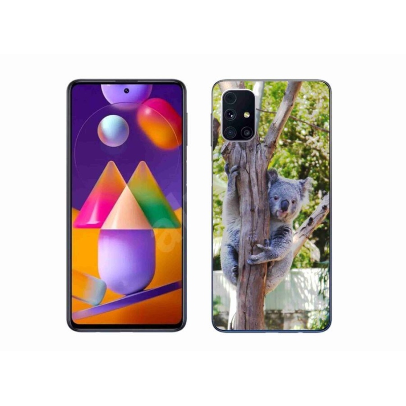 Gelový kryt mmCase na mobil Samsung Galaxy M31S - koala