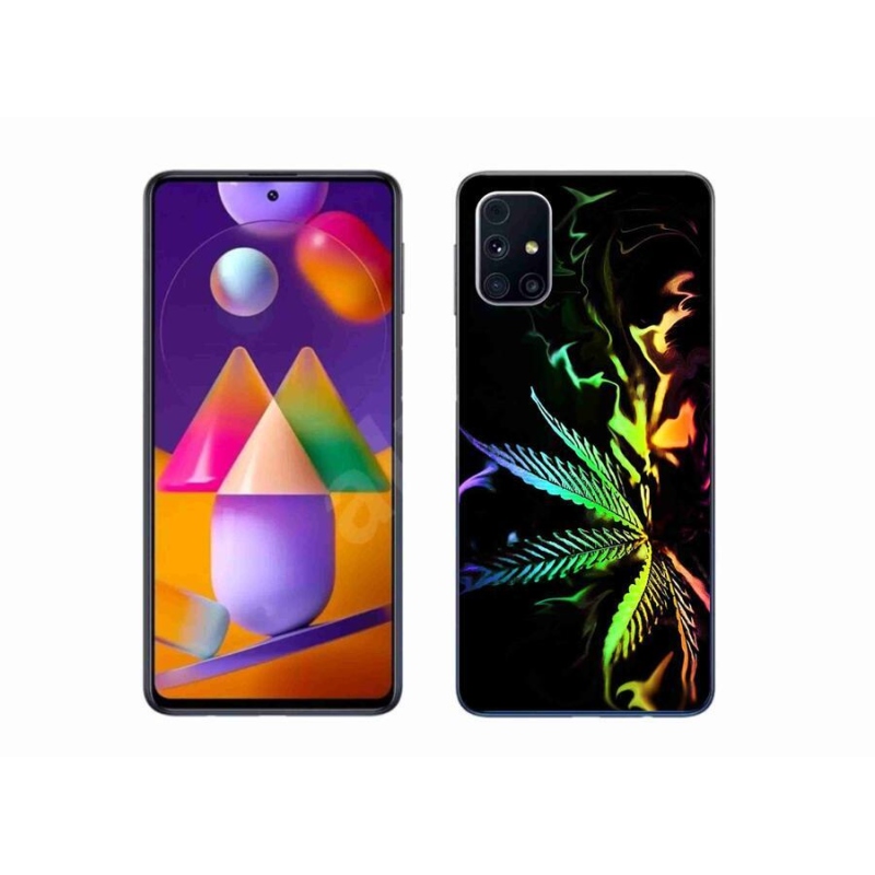 Gelový kryt mmCase na mobil Samsung Galaxy M31S - konopí 2