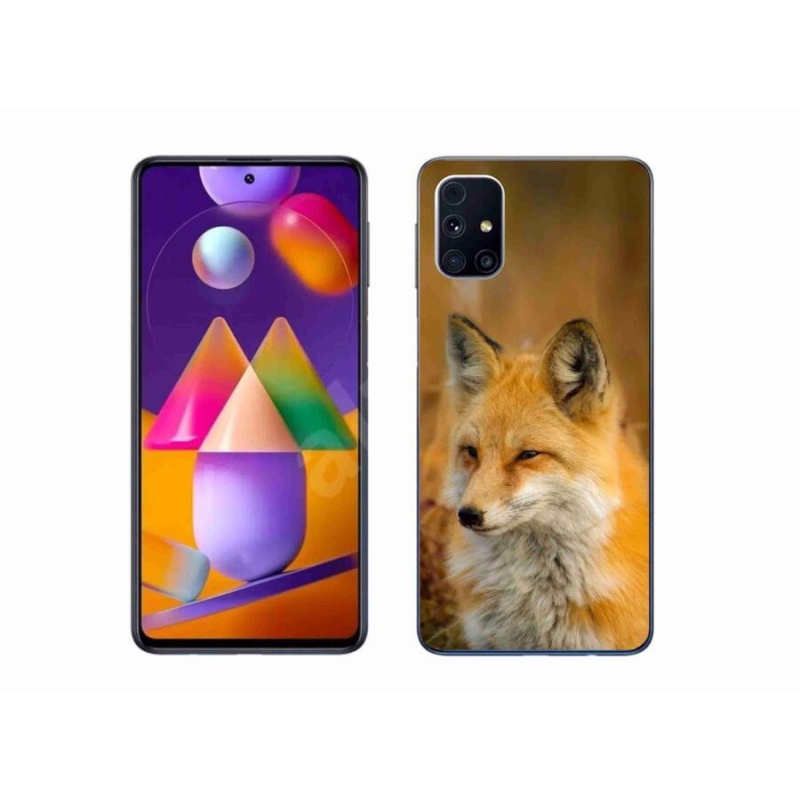 Gelový kryt mmCase na mobil Samsung Galaxy M31s - liška