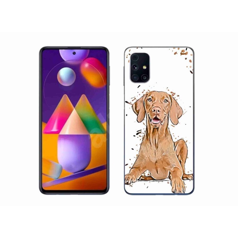 Gelový kryt mmCase na mobil Samsung Galaxy M31s - maďar