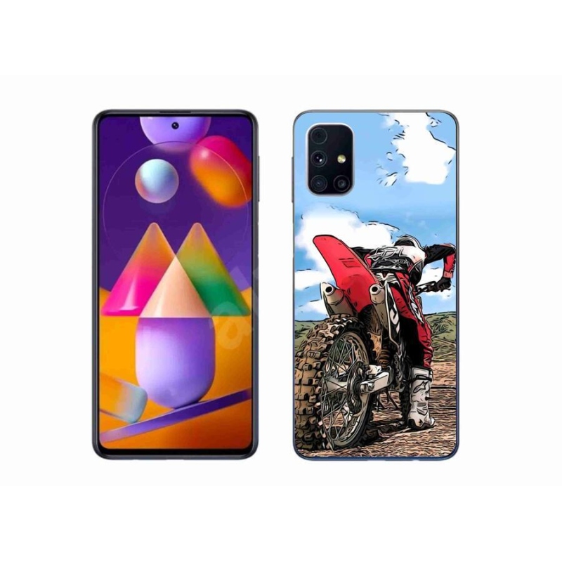 Gelový kryt mmCase na mobil Samsung Galaxy M31s - moto