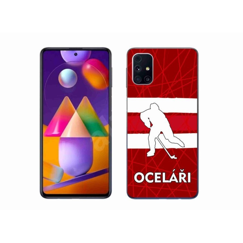 Gelový kryt mmCase na mobil Samsung Galaxy M31s - Oceláři
