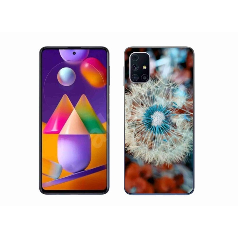 Gelový kryt mmCase na mobil Samsung Galaxy M31s - odkvetlá pampeliška 1