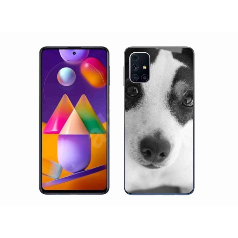 Gelový kryt mmCase na mobil Samsung Galaxy M31s - pes