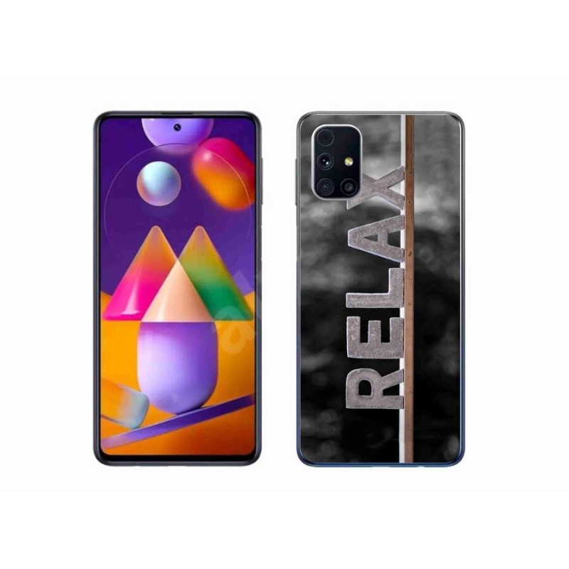 Gelový kryt mmCase na mobil Samsung Galaxy M31s - relax 1