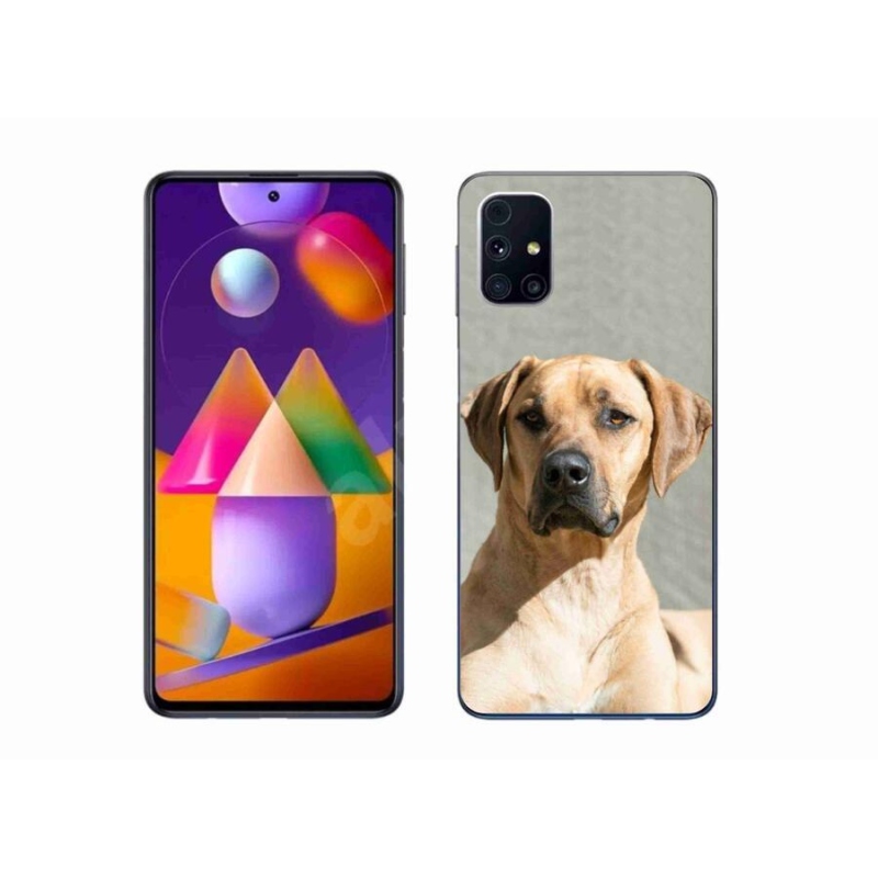 Gelový kryt mmCase na mobil Samsung Galaxy M31s - ridgeback