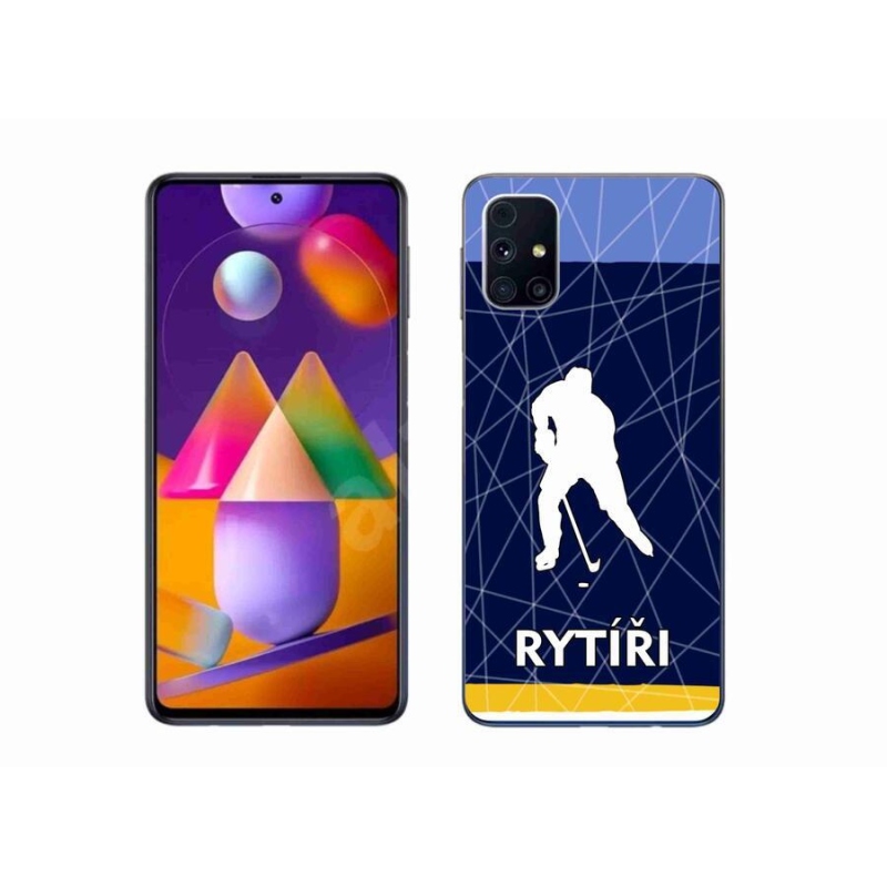 Gelový kryt mmCase na mobil Samsung Galaxy M31s - Rytíři