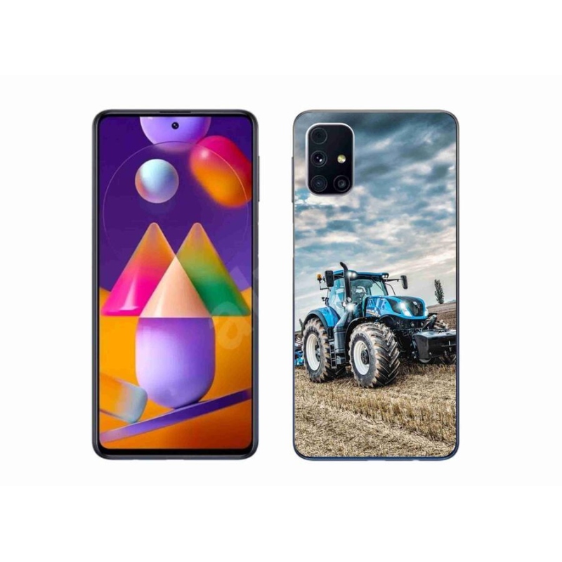 Gelový kryt mmCase na mobil Samsung Galaxy M31S - traktor 2