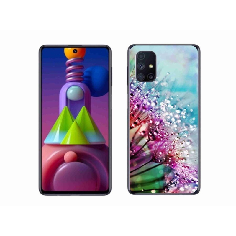 Gelový kryt mmCase na mobil Samsung Galaxy M51 - barevné květy