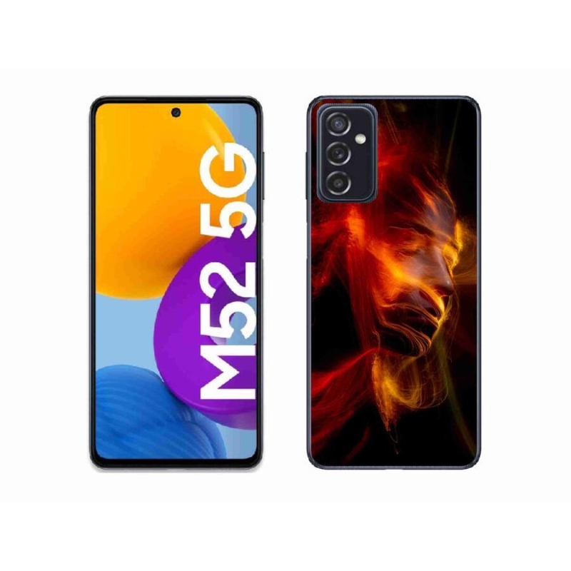 Gelový kryt mmCase na mobil Samsung Galaxy M52 5G - abstrakt 18