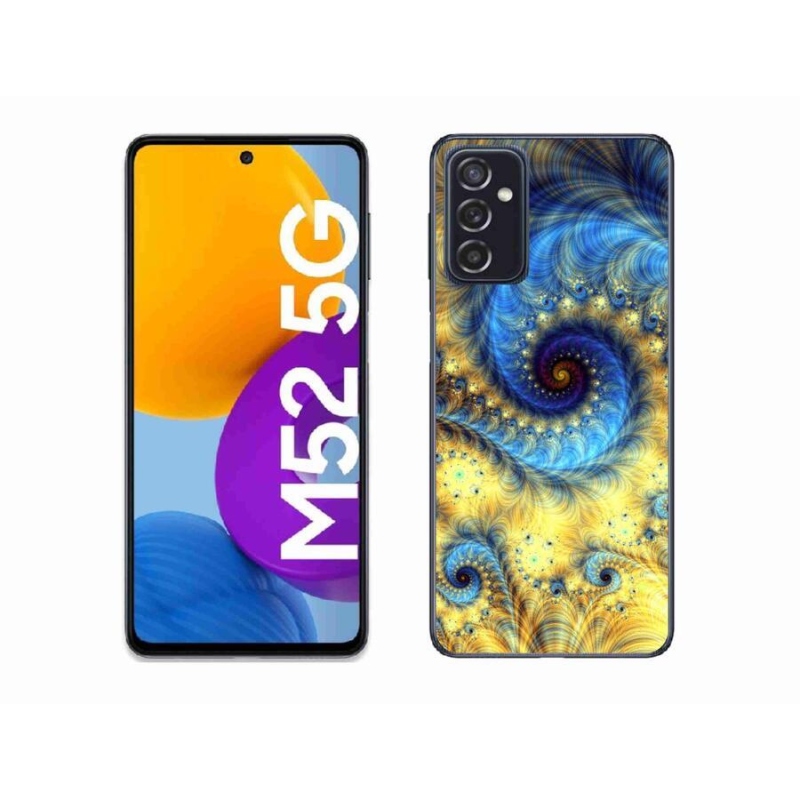 Gelový kryt mmCase na mobil Samsung Galaxy M52 5G - abstrakt 19
