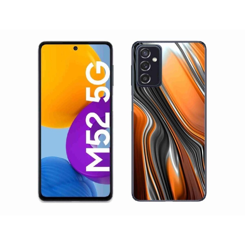 Gelový kryt mmCase na mobil Samsung Galaxy M52 5G - abstrakt 3