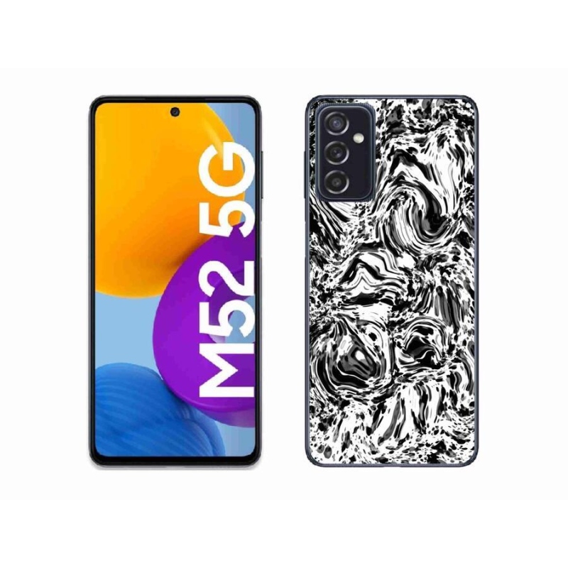 Gelový kryt mmCase na mobil Samsung Galaxy M52 5G - abstrakt 4