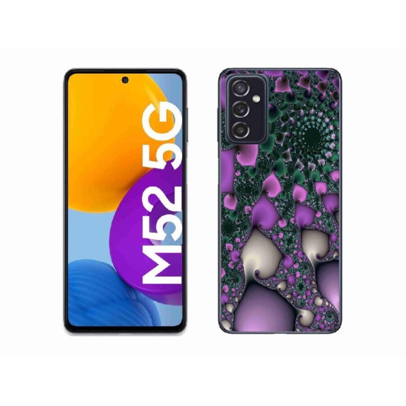 Gelový kryt mmCase na mobil Samsung Galaxy M52 5G - abstrakt 7