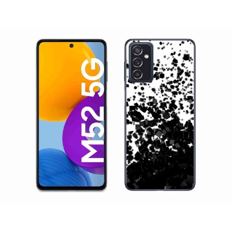 Gelový kryt mmCase na mobil Samsung Galaxy M52 5G - abstraktní vzor 1