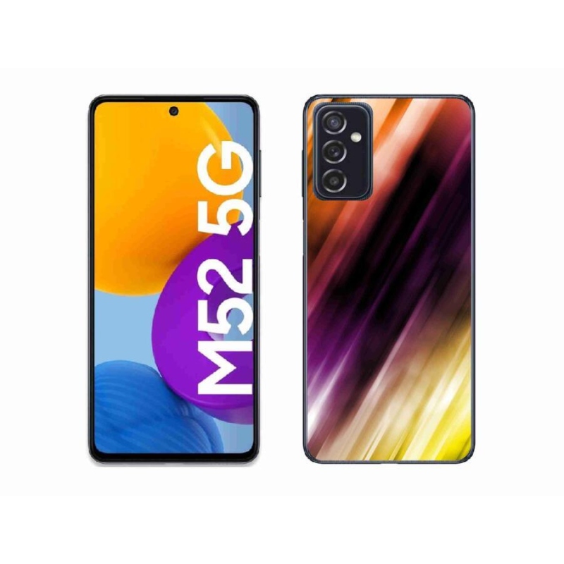 Gelový kryt mmCase na mobil Samsung Galaxy M52 5G - abstraktní vzor 5