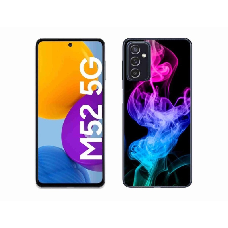 Gelový kryt mmCase na mobil Samsung Galaxy M52 5G - abstraktní vzor 8