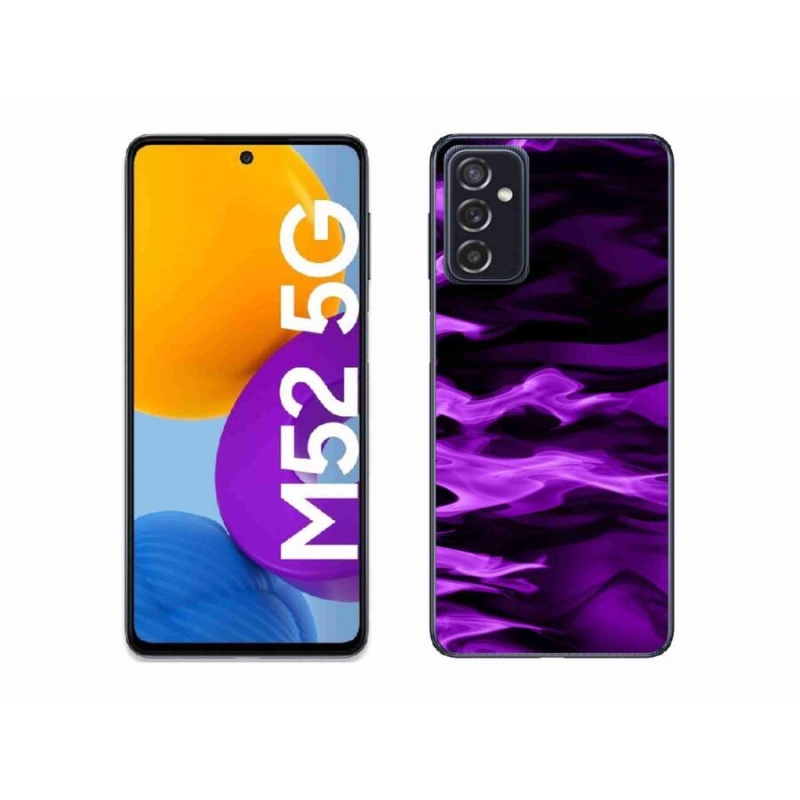 Gelový kryt mmCase na mobil Samsung Galaxy M52 5G - abstraktní vzor 9