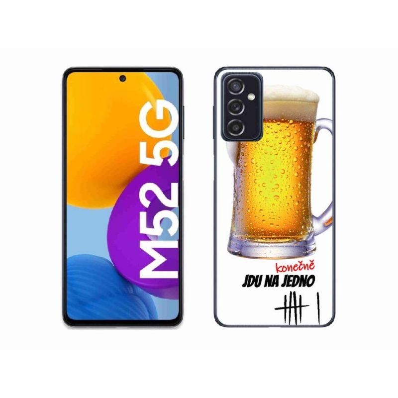 Gelový kryt mmCase na mobil Samsung Galaxy M52 5G - jdu na jedno