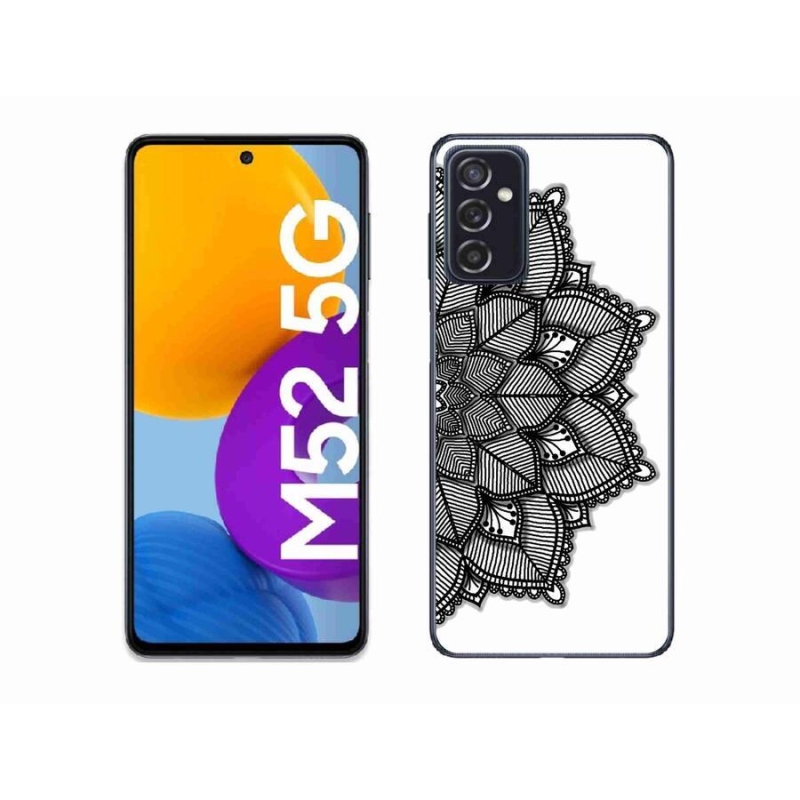 Gelový kryt mmCase na mobil Samsung Galaxy M52 5G - mandala