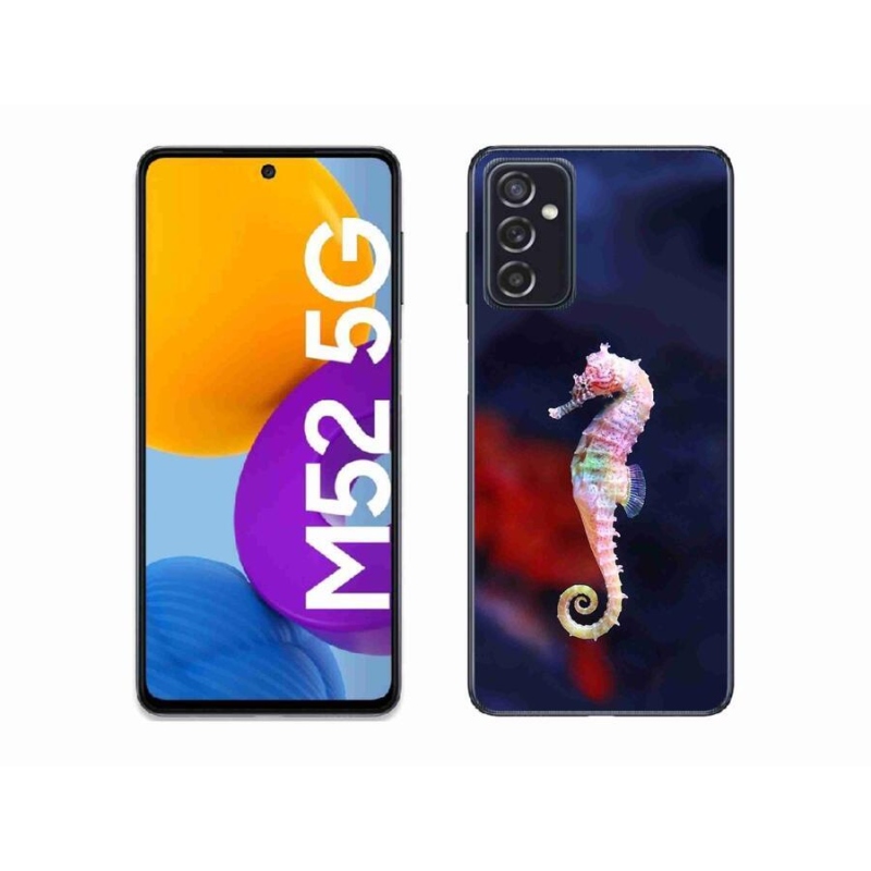 Gelový kryt mmCase na mobil Samsung Galaxy M52 5G - mořský koník