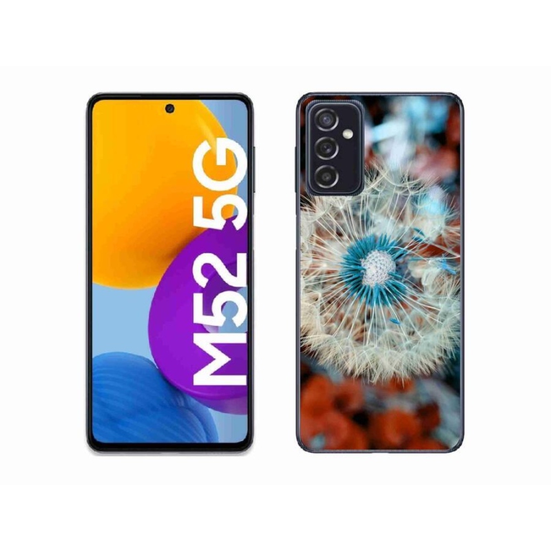 Gelový kryt mmCase na mobil Samsung Galaxy M52 5G - odkvetlá pampeliška 1