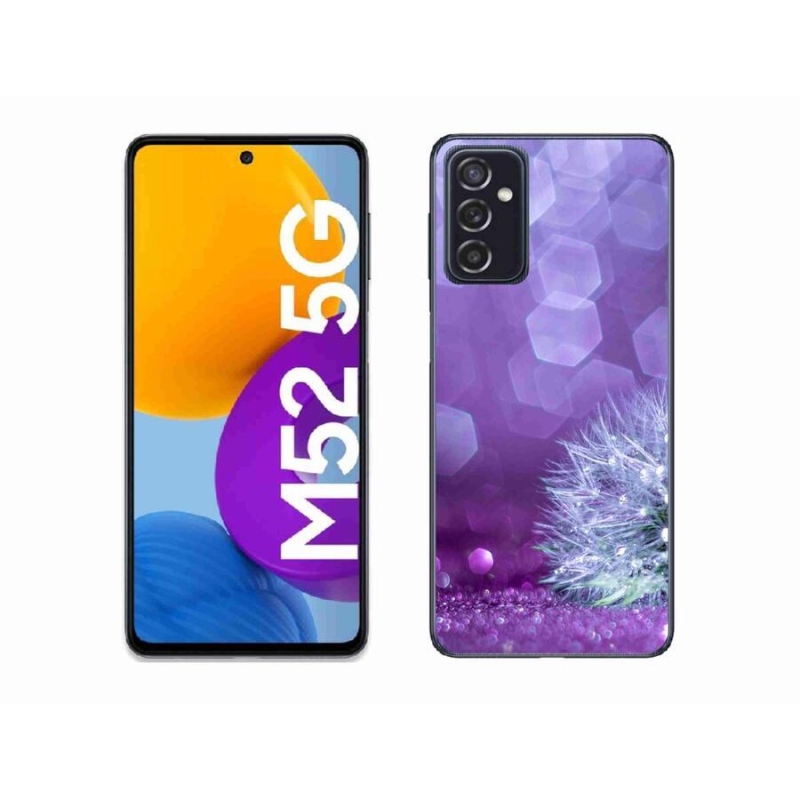 Gelový kryt mmCase na mobil Samsung Galaxy M52 5G - odkvetlá pampeliška 2