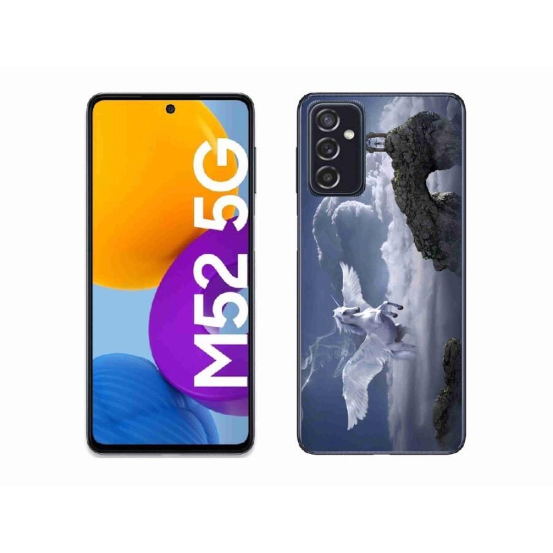 Gelový kryt mmCase na mobil Samsung Galaxy M52 5G - pegas