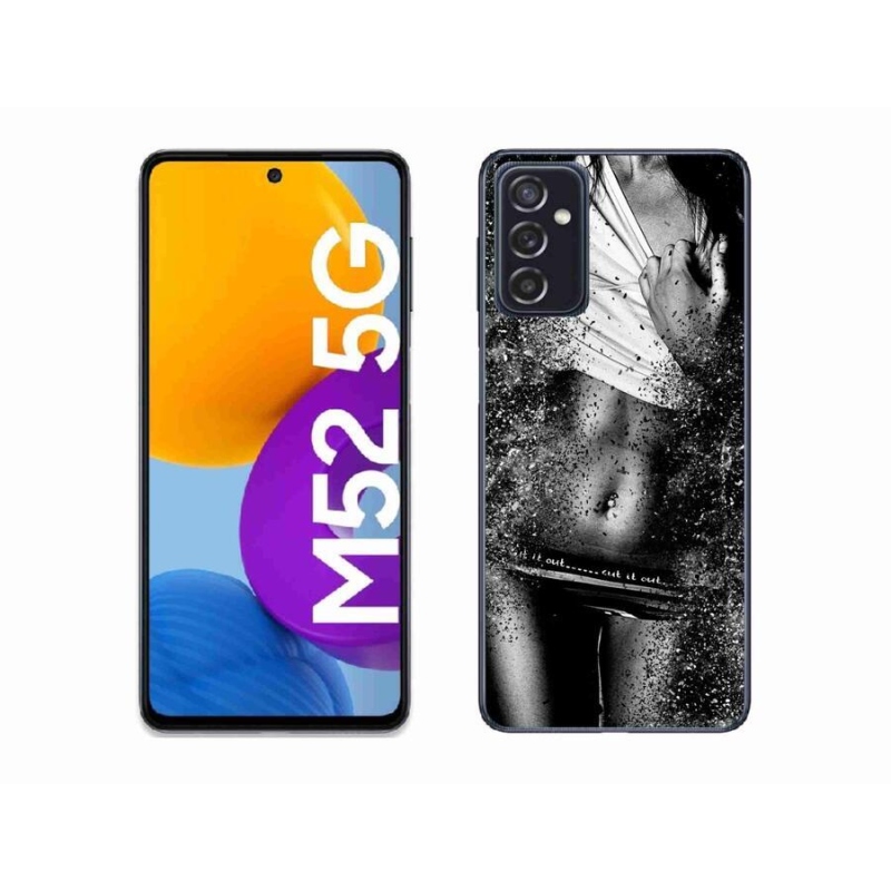 Gelový kryt mmCase na mobil Samsung Galaxy M52 5G - sexy žena 1