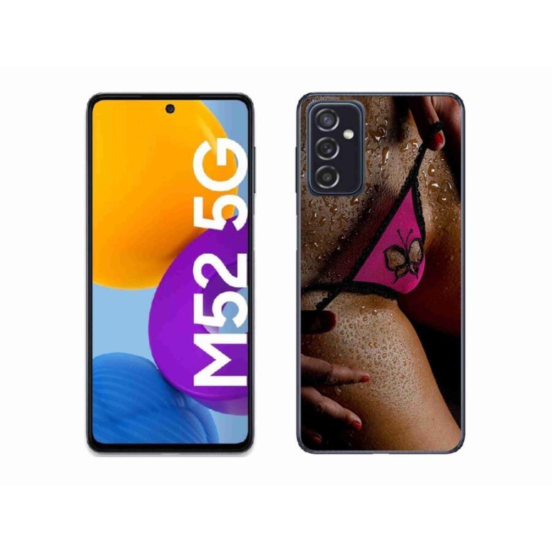 Gelový kryt mmCase na mobil Samsung Galaxy M52 5G - sexy žena