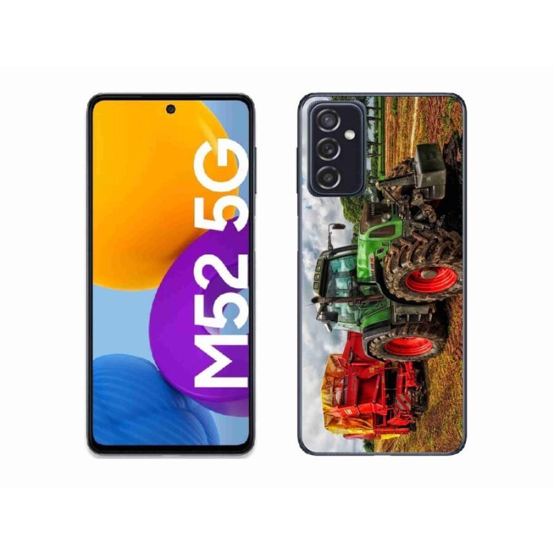 Gelový kryt mmCase na mobil Samsung Galaxy M52 5G - traktor 4