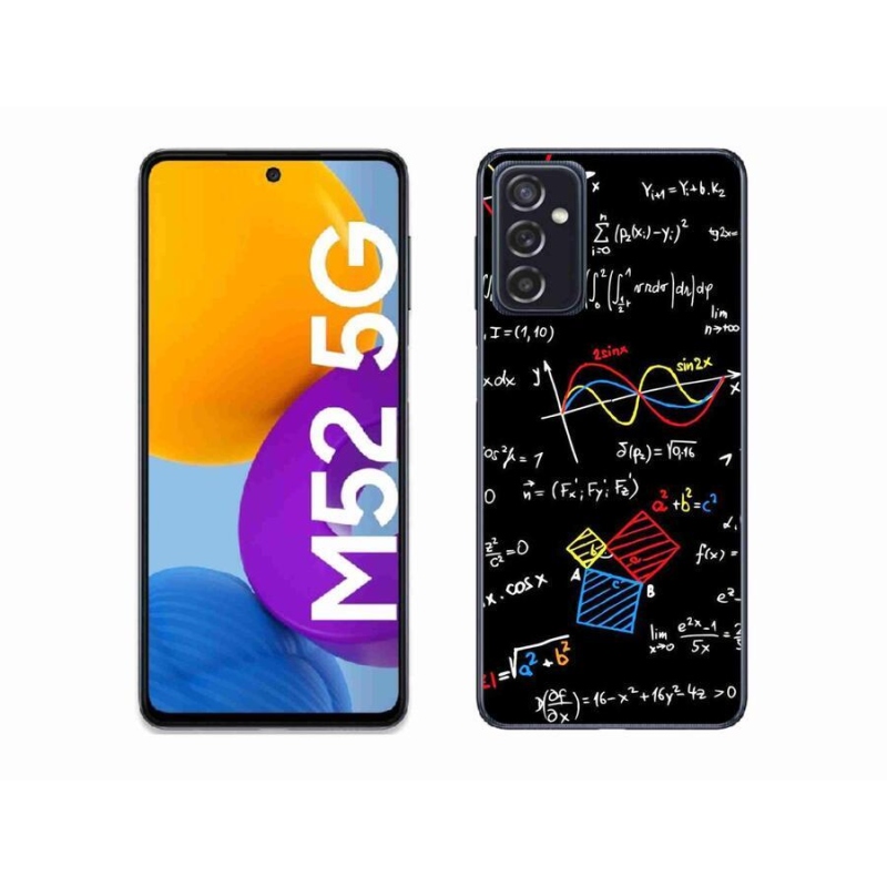 Gelový kryt mmCase na mobil Samsung Galaxy M52 5G - vzorečky