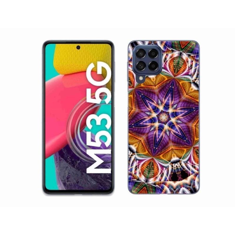 Gelový kryt mmCase na mobil Samsung Galaxy M53 5G - abstrakt 6