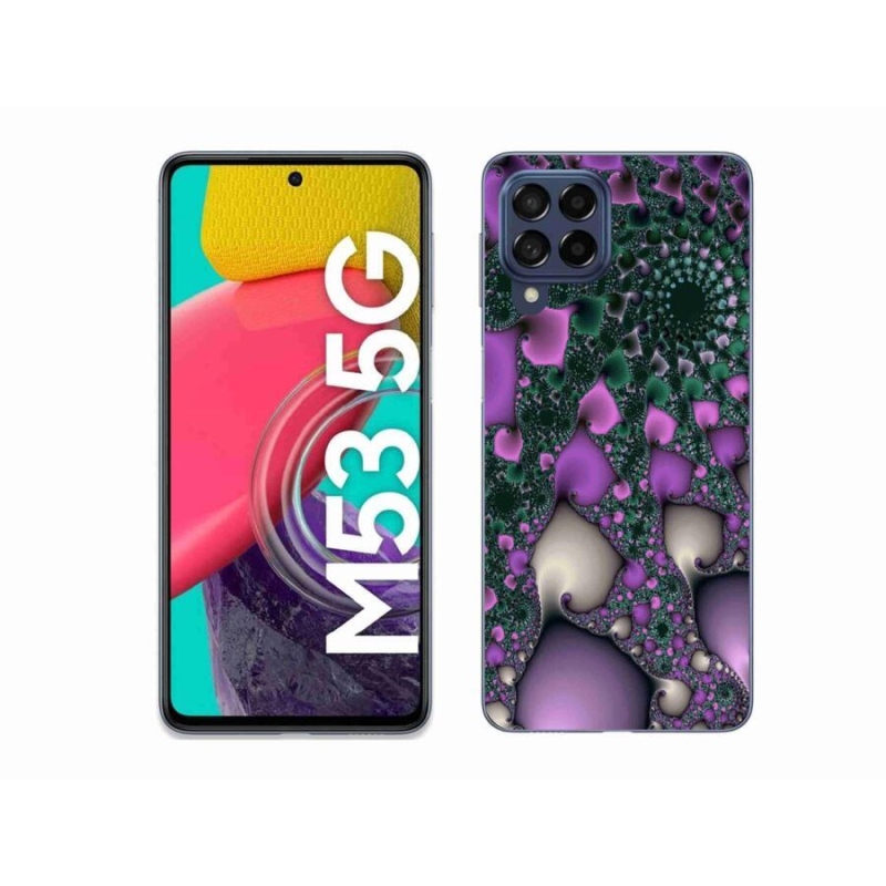 Gelový kryt mmCase na mobil Samsung Galaxy M53 5G - abstrakt 7