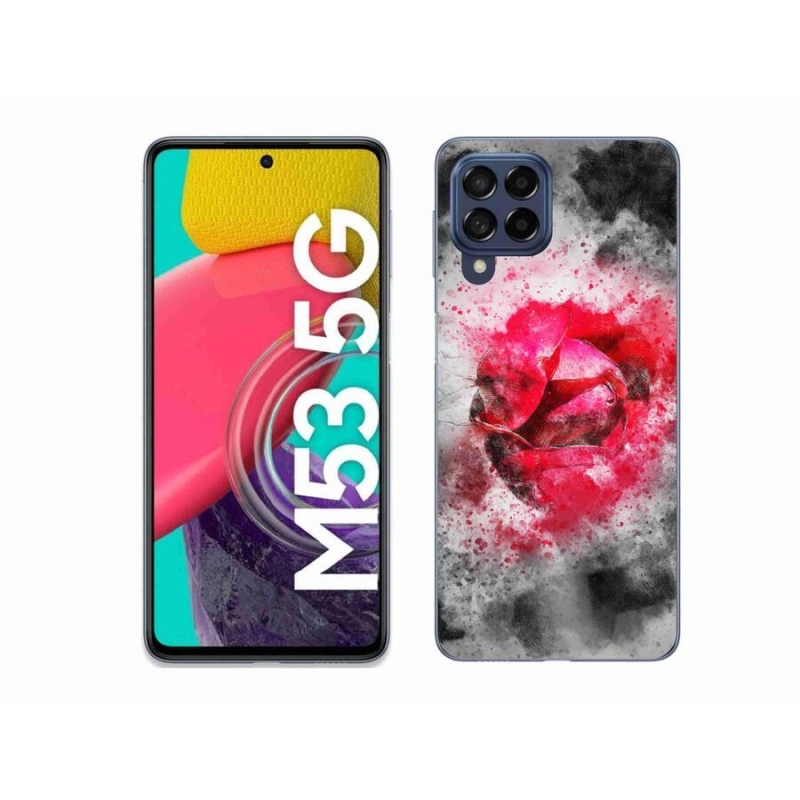 Gelový kryt mmCase na mobil Samsung Galaxy M53 5G - abstrakt 9